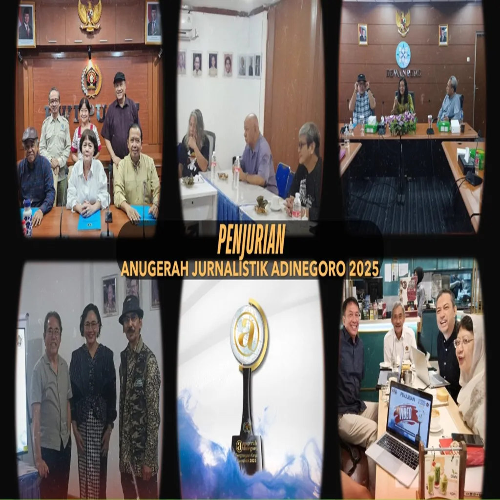 Panitia AJA 2025 Umumkan Nomine Anugerah Jurnalistik Adinegoro 2025